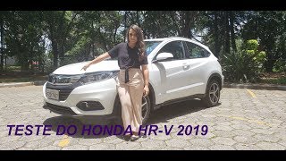 Honda HRV 2019 teste e todos os detalhes [upl. by Eydnarb]