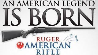 Unboxing Ruger American Rifle Caliber 308 22quot Barrel Black Synthetic Stock [upl. by Semmes353]