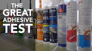 The Great Adhesive and Sealant Strength Test  Lifeboat Conversion Ep5 Adhesive Test 4K [upl. by Beaumont442]