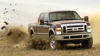 2008 Ford F250 Super Duty King Ranch  CAR and DRIVER [upl. by Enyar998]