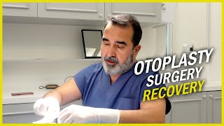 Otoplasty Surgery Recovery Process LIVE SURGERY earsurgery [upl. by Leopoldeen]