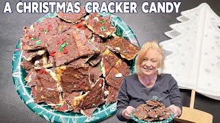 CHRISTMAS CRACKER CANDY Christmas Crack using Saltines [upl. by Norrabal]