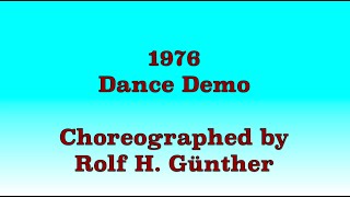 1976  Line Dance Dance Demo [upl. by Nbi175]