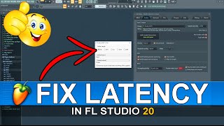 How To Fix Latency Issues In FL Studio 20 In less Than 60 Seconds [upl. by Metabel]