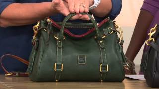 Dooney amp Bourke Florentine Vachetta Leather Small Satchel with Jayne Brown [upl. by Oberon]