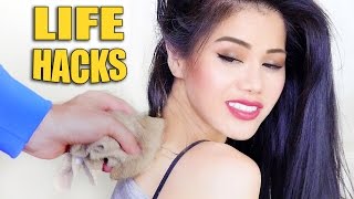 10 SIMPLE LIFE HACKS Using Ice Life Hacks Tested [upl. by Aibar]