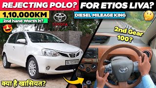 Better than Swift Toyota Etios Liva  Worth it🤔 Diesel Average  1 Lakh KM  Ownership POV toyota [upl. by Nicks]