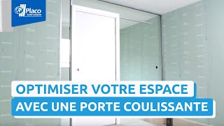 Comment optimiser votre espace en posant une porte coulissante  La solution  Navibloc® [upl. by Atikehs]