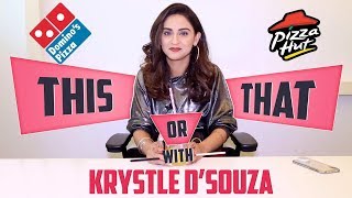 Krystle D’Souza Plays This Or That  India Forums Exclusive [upl. by Schilt]