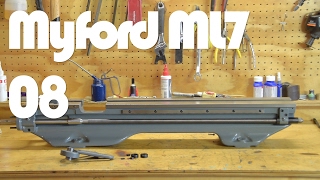 Myford Lathe Restoration  Part 8 Lathe Bed [upl. by Ahsenra210]