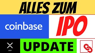 COINBASE IPO  ALLE INFOS DOGE  Bitcoin  Ethereum „BERLIN“  Ripple XRP Update Simpsons Szene [upl. by Wilbert]