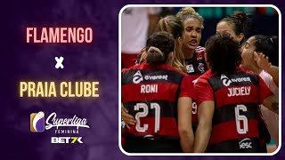 Sesc Flamengo X Praia Clube  MELHORES MOMENTOS  Superliga BET7K Feminina 2324 [upl. by Eened]