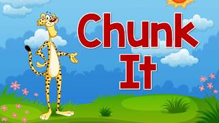 Chunk It v 3  Fun Phonics Song for Kids  Chunking  Reading Strategies  Jack Hartmann [upl. by Kurland]