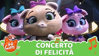 44 Gatti Concerto di Felicità  Canta e Balla con i 44 Gatti [upl. by Emmerie]