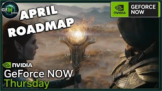 GeForce NOW News  Elder Scrolls Online Plus the April Roadmap [upl. by Onibla836]