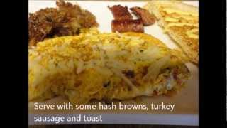 How to Make Turkey Sausage Omelette with Egg Beaters Southwestern Style [upl. by Keegan]