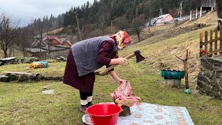 How to keep a pigs head for a long time The most convenient way from a villager of the mountains [upl. by Suchta391]