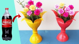 Creative Flower Pot Ideas From Discarded Plastic Bottles [upl. by Ayam62]