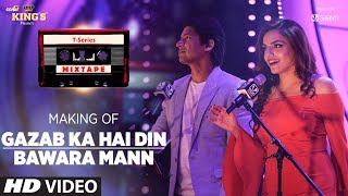 Making Of Gazab Ka Hai Din Bawara Mann Song  TSeries Mixtape  Shaan amp Sukriti K [upl. by Eiaj]