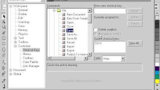 CorelDraw 9 for PC  shortcut keys [upl. by Ganny]