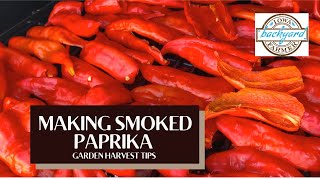 Making Smoked Paprika Powder [upl. by Epoh]