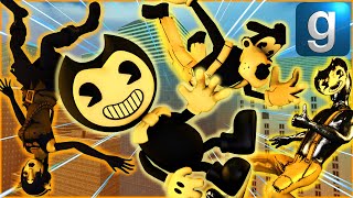 Gmod BATIM  Throwing Bendy And The Ink Machine Off A Building Part 1 [upl. by Wendy]