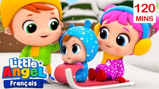 Cest lhiver  Comptines avec Bébé Louis  Little Angel Français [upl. by Allicirp]