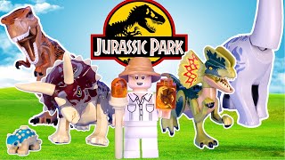 I Built a Huge Lego Jurassic Park [upl. by Chaddy]