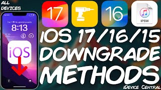 Can You DOWNGRADE iOS 1741 to iOS 16 All iOS Downgrade Methods Explained DelayOTA SHSH2 etc [upl. by Cayser]