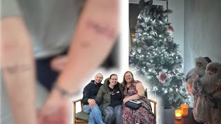 TATTOO ZETTEN MET MN NICHTJE amp HUIS VERSIEREN MET KERST  VLOG165 [upl. by Sremlahc186]