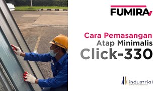 Cara Pemasangan Atap Minimalis Click330 [upl. by Garzon345]