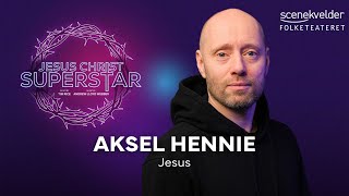 Aksel Hennie spiller Jesus i Jesus Christ Superstar på Folketeateret [upl. by Ainegue]