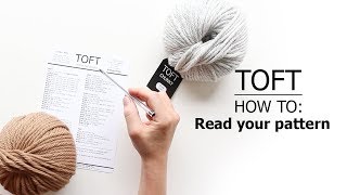 How To Read Your Pattern  TOFT Crochet Lesson [upl. by Ecinad830]