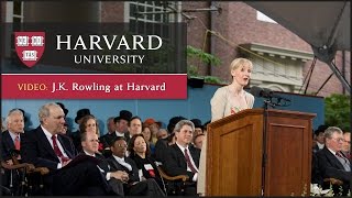 JK Rowling Harvard Commencement Speech  Harvard University Commencement 2008 [upl. by Nemrac]