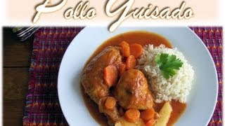 Receta Pollo Guisado Guatemala [upl. by Coffeng262]