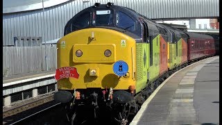 Two Railtours At Newport And More  AugustSeptember 2017 [upl. by Amiarom]