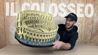 HO COSTRUITO IL LEGO COLOSSEO  12 ORE DI MONTAGGIO [upl. by Enyawad]