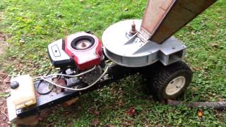 Homemade wood chipper [upl. by Lemyt]