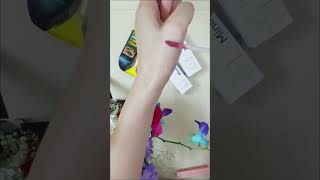 Nykaa skincare unboxing romand lip tint  minimalist Maybelline nykaa shortsskincareromand [upl. by Gabbert]