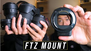 Nikon FTZ vs FTZ II Adapter Review  दोनों FTZ Adapter में क्या अन्तर है nikon [upl. by Handy360]