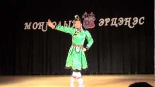 Mongolian Dance by Amuunaa Zulkhuu  Mонгол бүжиг [upl. by Welby]