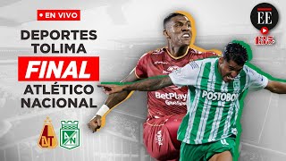 Tolima vs Nacional en vivo se define el campeón del fútbol profesional colombiano  El Espectador [upl. by Gorlicki]