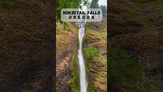 Horsetail Falls Cascade Locks Oregon [upl. by Hekking]