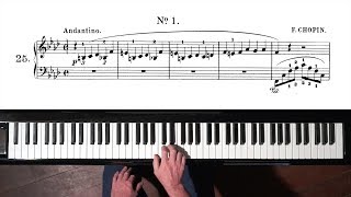 Chopin Nouvelle Etude No1  P Barton FEURICH Harmonic Pedal piano [upl. by Naginnarb]