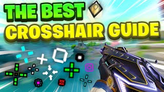 The BEST VALORANT CROSSHAIR Guide With Codes amp Mods [upl. by Anoirb]