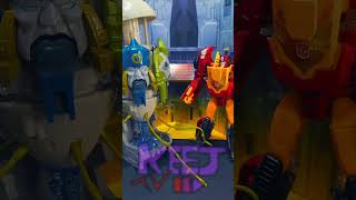 HOTROD VS THE QUINTESSON shorts transformers transformersanimation transformerstopmotion toys [upl. by Eldnek832]