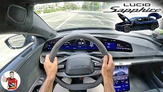 What Its Like to Live with a Lucid Air Sapphire POV [upl. by Georas]