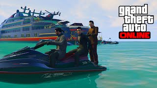 JETSKI EN TRIO Délire session libre GTA 5 ONLINE [upl. by Adnerol524]