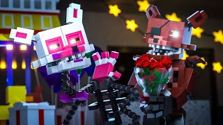 Mangle and whoFoxy or Springtrappart 5 Fnaf love story animation ENGRUS [upl. by Sieber]