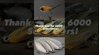 Baitfish fly fish Fly Tying says Thank You shorts subscribe [upl. by Letram578]